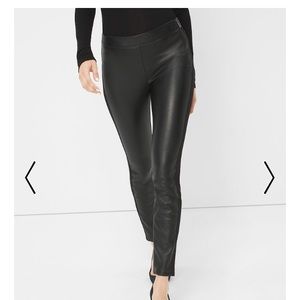 Vegan Leather black leggings